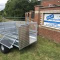 CLH 6ft 6" X 4ft mesh drop side stock trailer