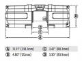 Warn AXON 45RC Synthetic Winch