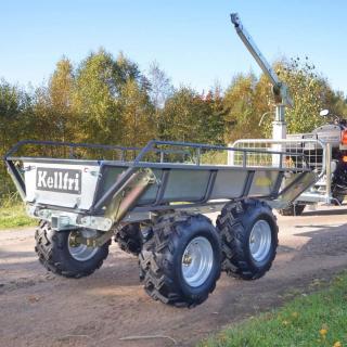 Kellfri Tipping and Forestry Trailer