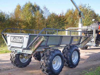 Kellfri Tipping and Forestry Trailer