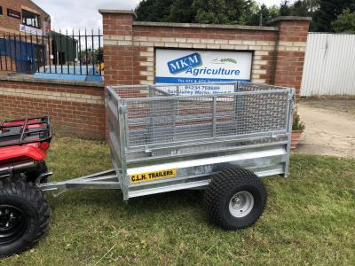 CLH 6ft 6" X 4ft mesh drop side stock trailer